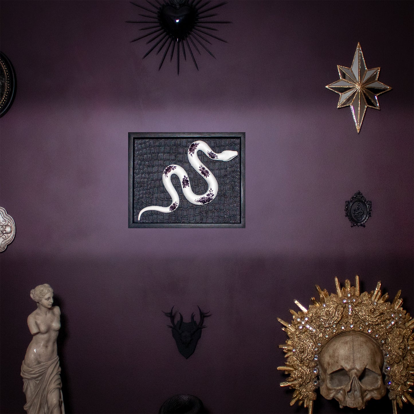 Paradise Lost Midnight Roses Wall Art