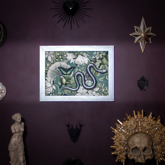 Paradise Lost Silver Wall Art